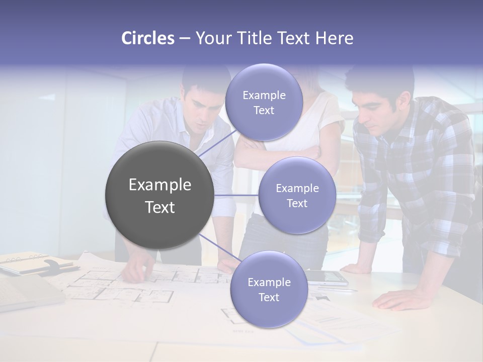 Team Startup Background PowerPoint Template