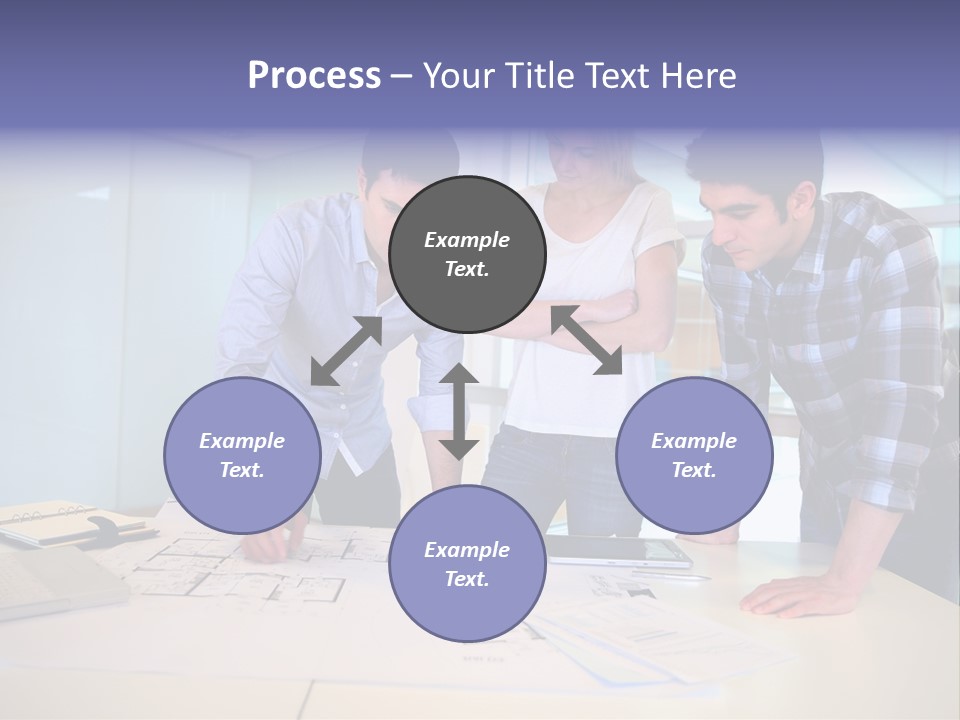 Team Startup Background PowerPoint Template