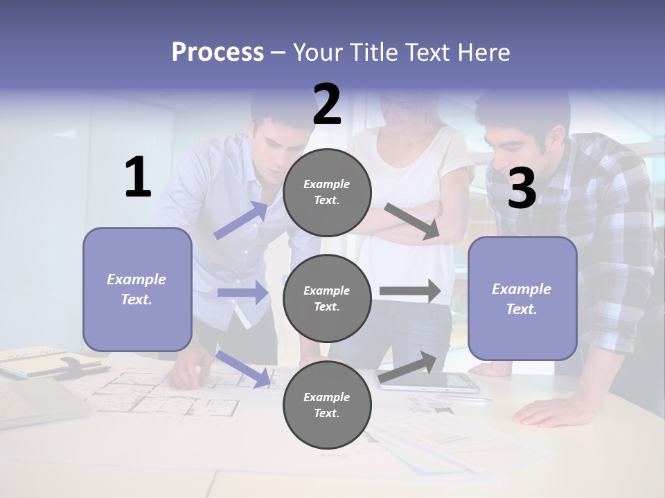 Team Startup Background PowerPoint Template