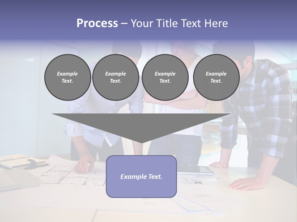 Team Startup Background PowerPoint Template