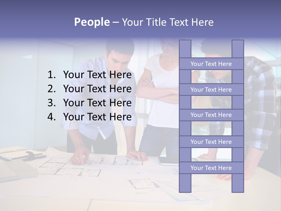 Team Startup Background PowerPoint Template