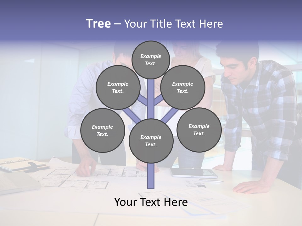 Team Startup Background PowerPoint Template