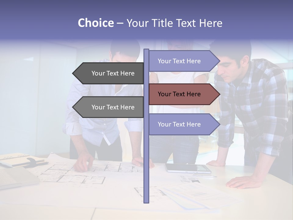 Team Startup Background PowerPoint Template
