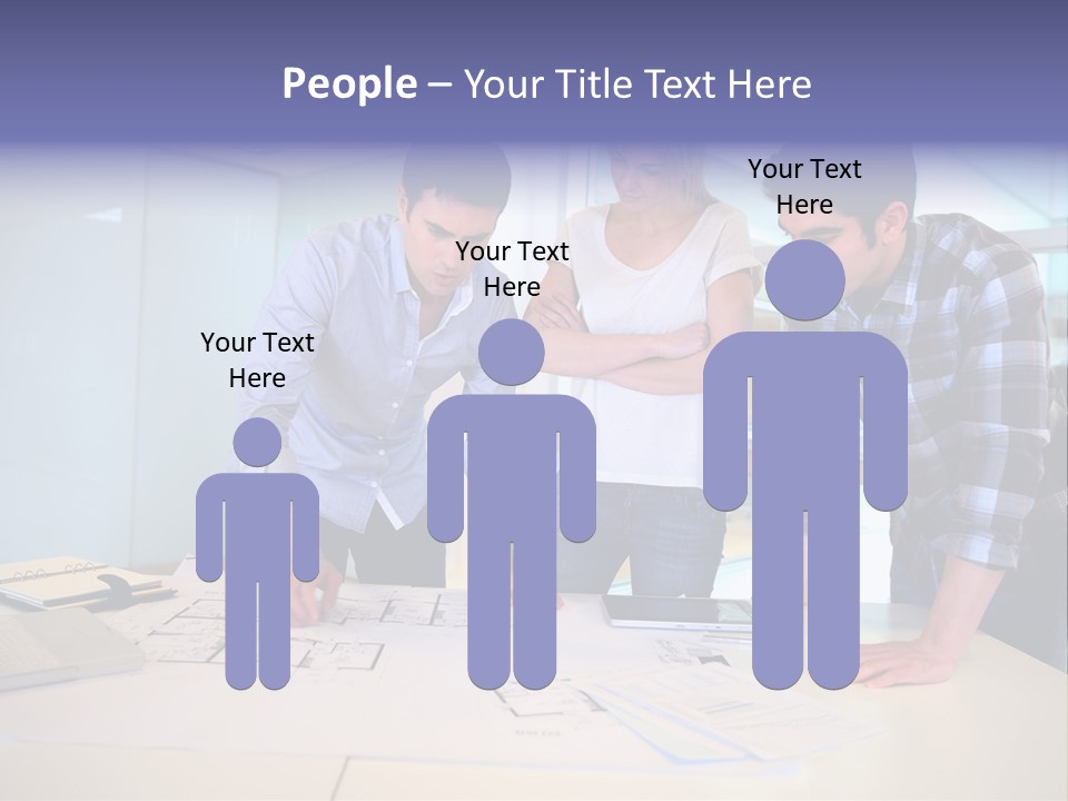 Team Startup Background PowerPoint Template