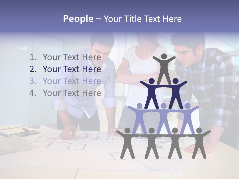 Team Startup Background PowerPoint Template