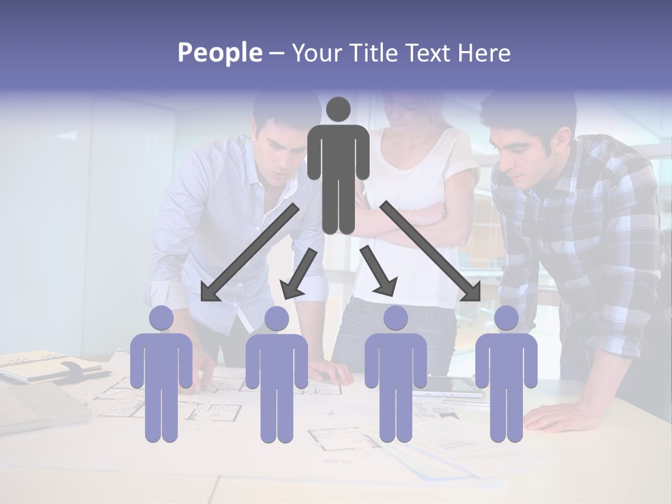 Team Startup Background PowerPoint Template