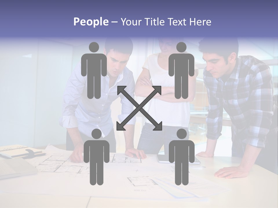 Team Startup Background PowerPoint Template