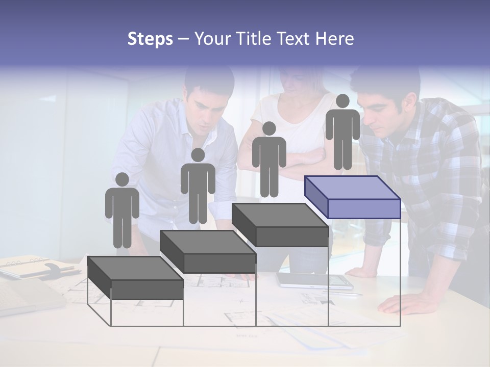 Team Startup Background PowerPoint Template