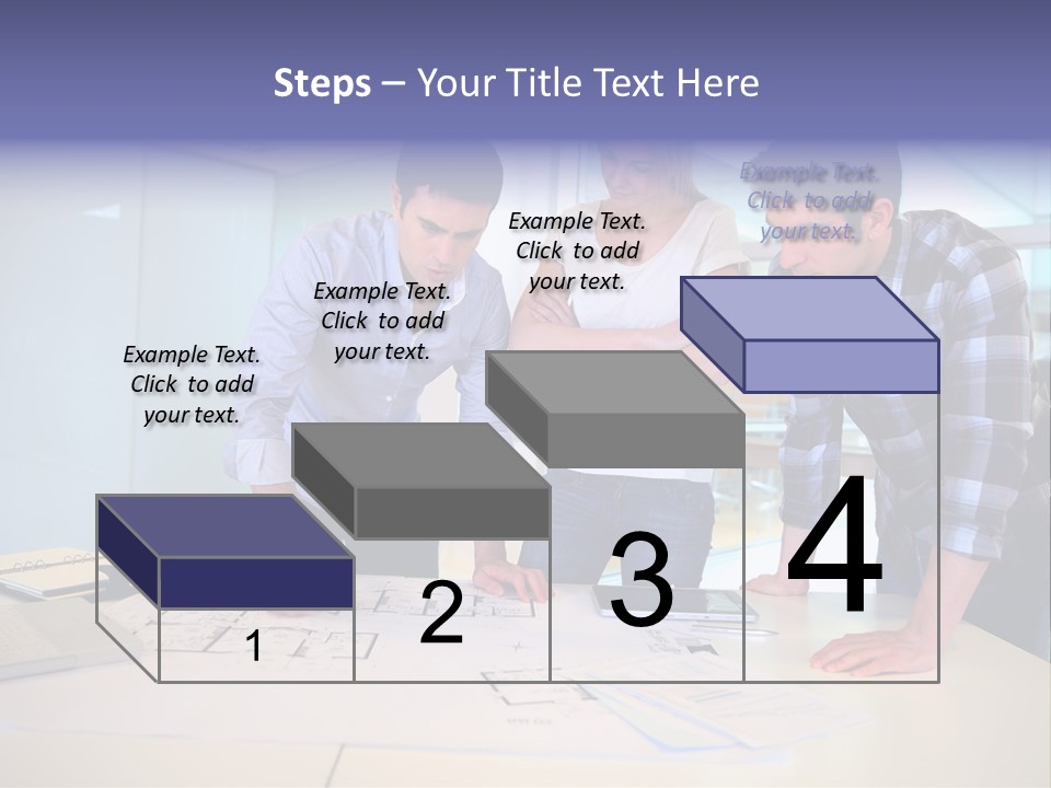 Team Startup Background PowerPoint Template