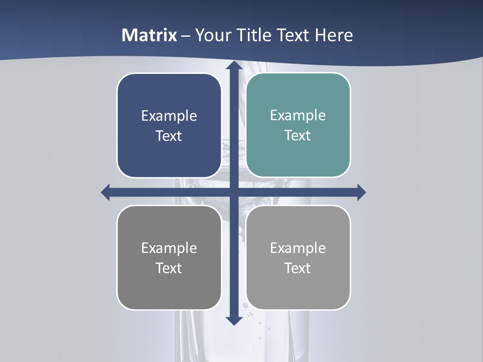 Action Shape Cold PowerPoint Template