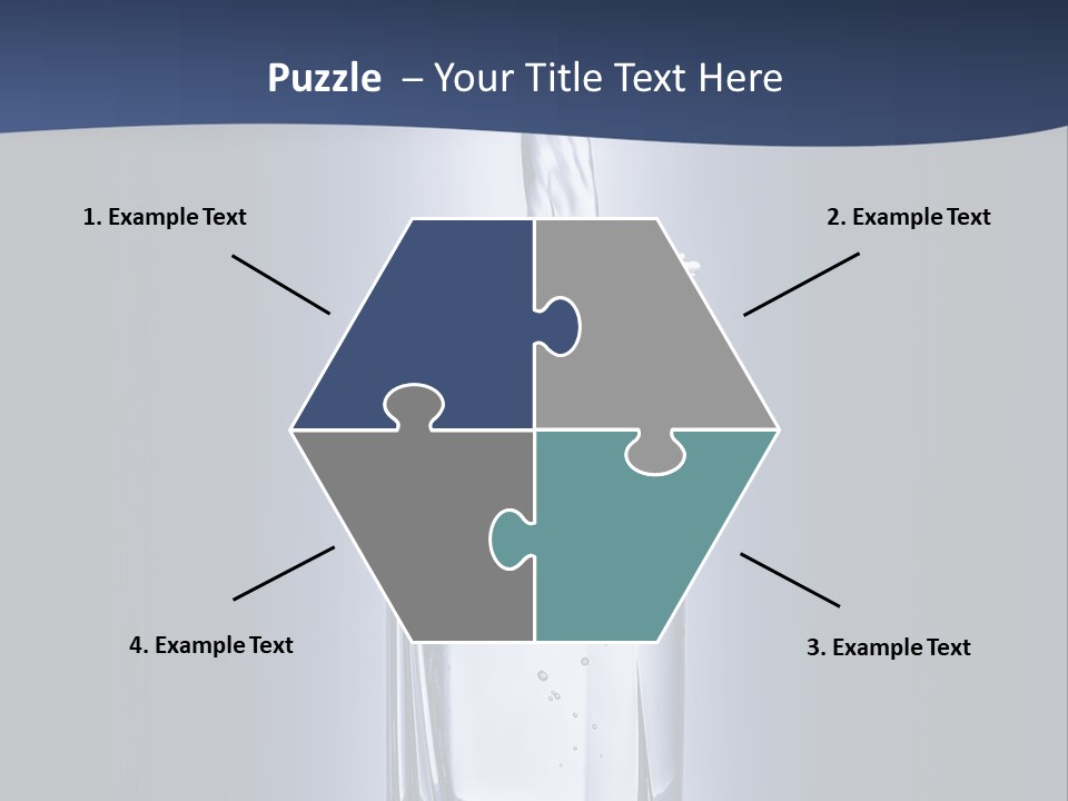 Action Shape Cold PowerPoint Template