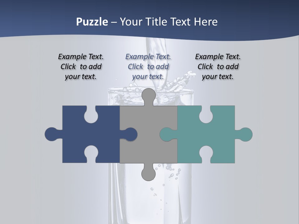 Action Shape Cold PowerPoint Template