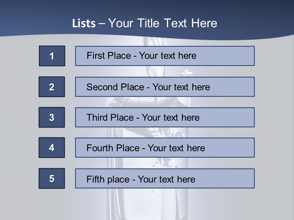 Action Shape Cold PowerPoint Template