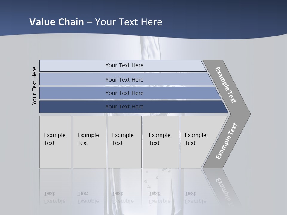 Action Shape Cold PowerPoint Template