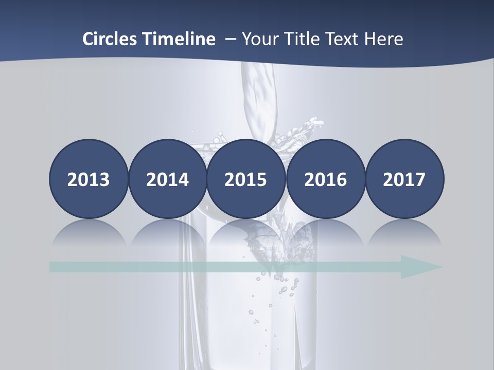 Action Shape Cold PowerPoint Template