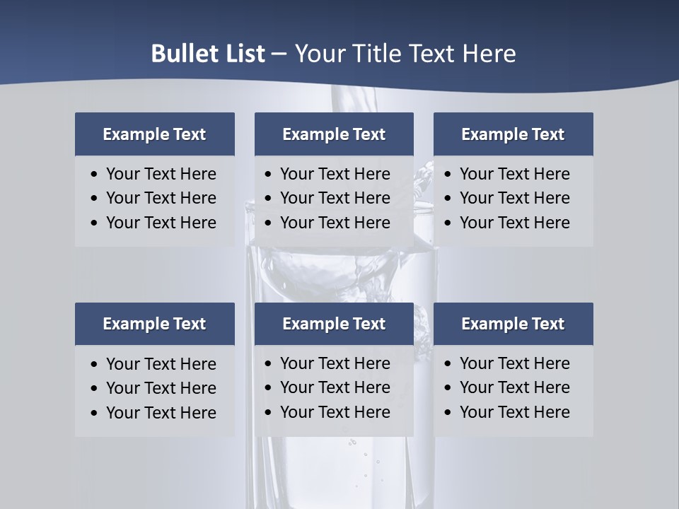 Action Shape Cold PowerPoint Template