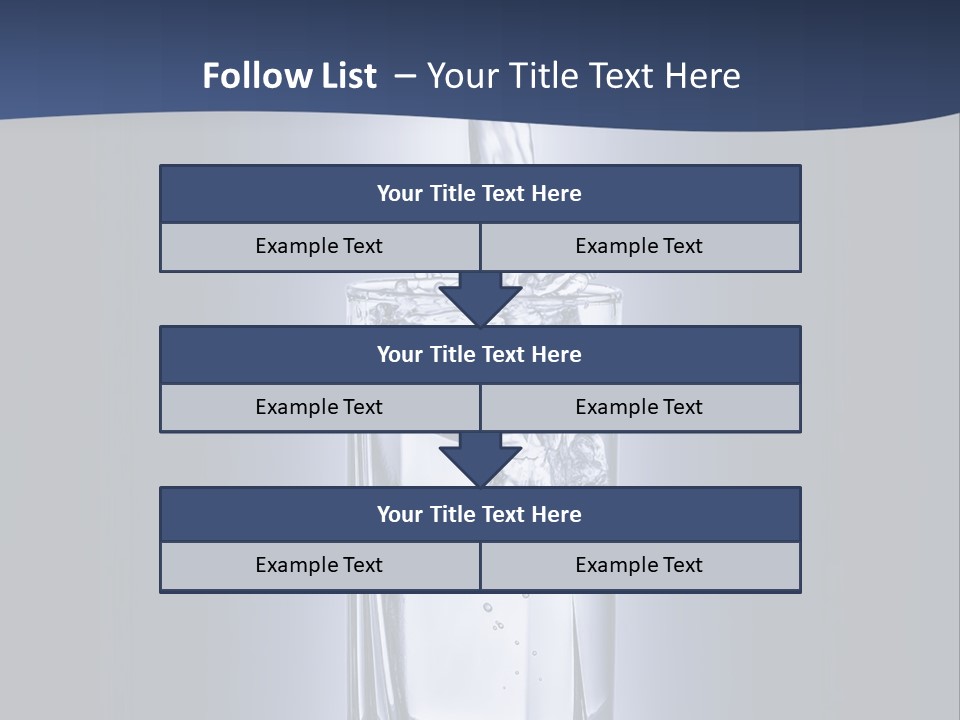 Action Shape Cold PowerPoint Template