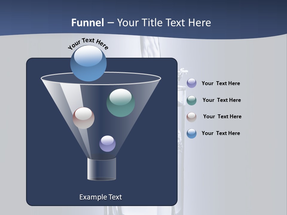 Action Shape Cold PowerPoint Template
