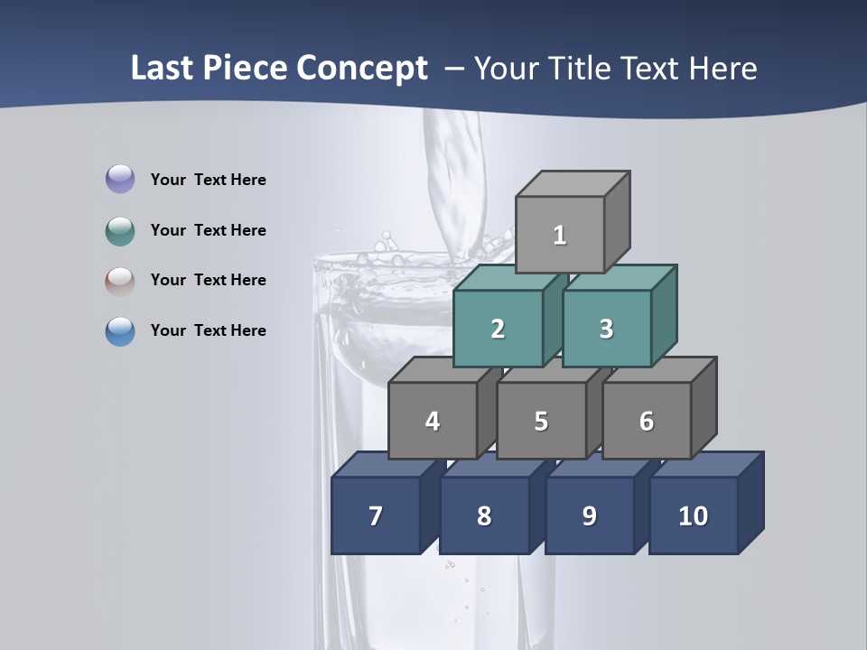 Action Shape Cold PowerPoint Template