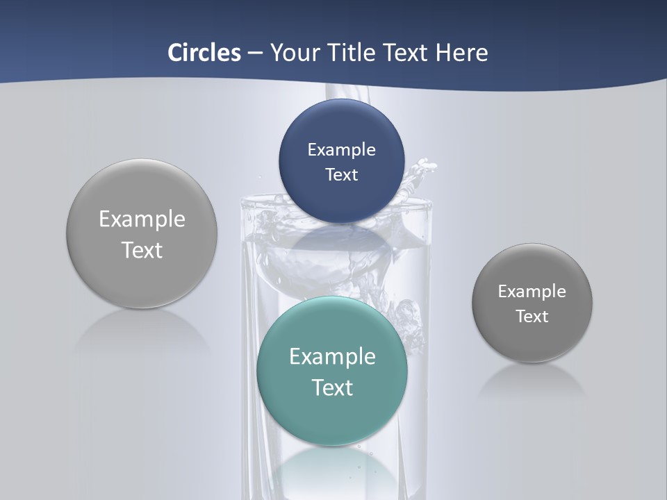 Action Shape Cold PowerPoint Template