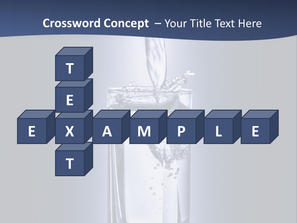 Action Shape Cold PowerPoint Template