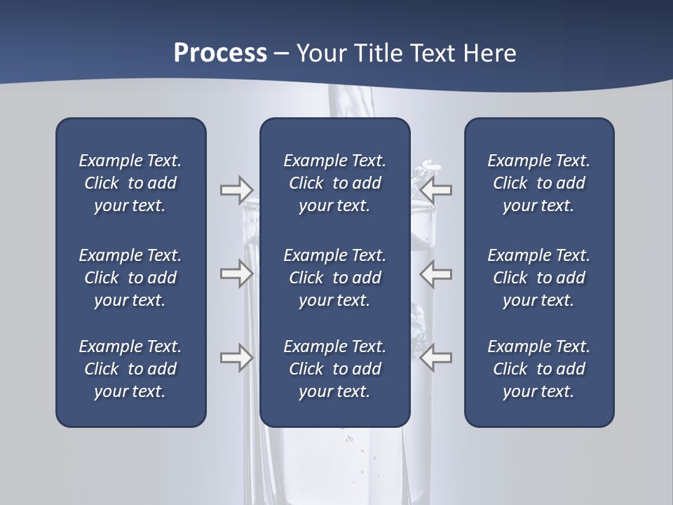 Action Shape Cold PowerPoint Template
