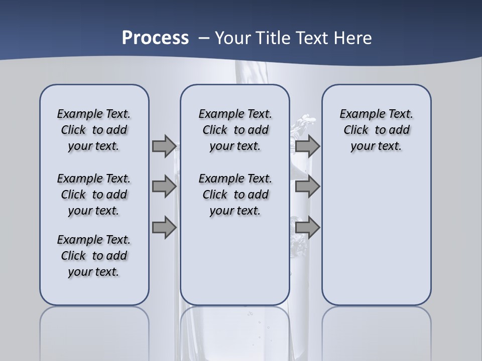 Action Shape Cold PowerPoint Template