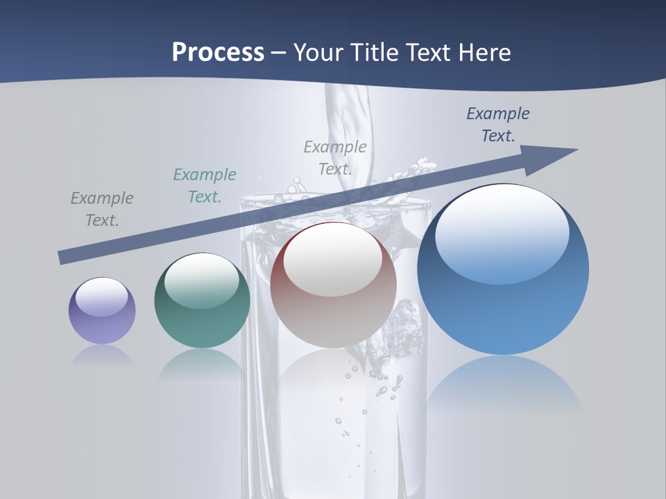 Action Shape Cold PowerPoint Template