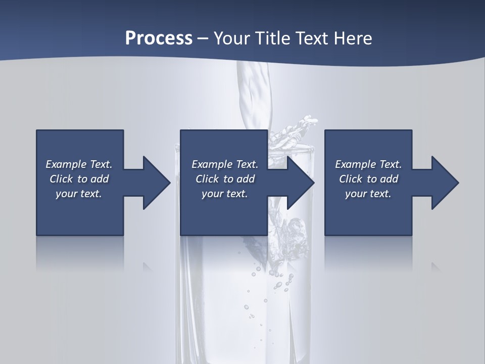 Action Shape Cold PowerPoint Template