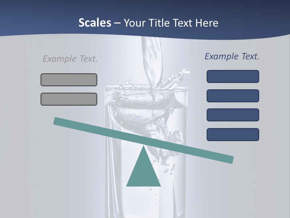 Action Shape Cold PowerPoint Template