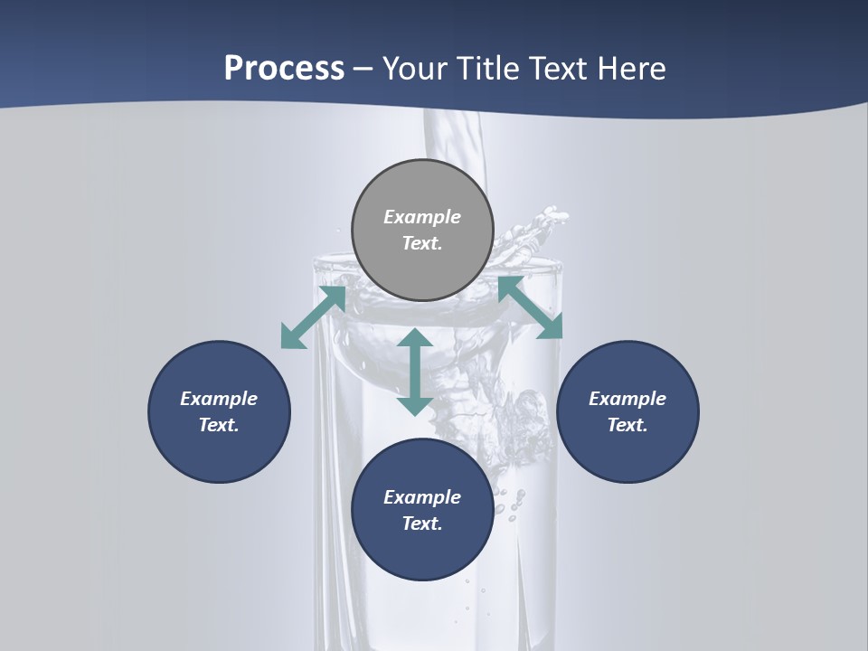 Action Shape Cold PowerPoint Template