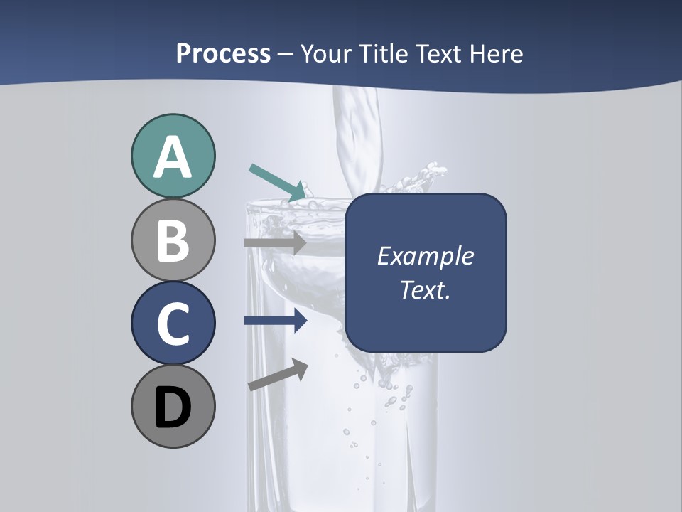 Action Shape Cold PowerPoint Template
