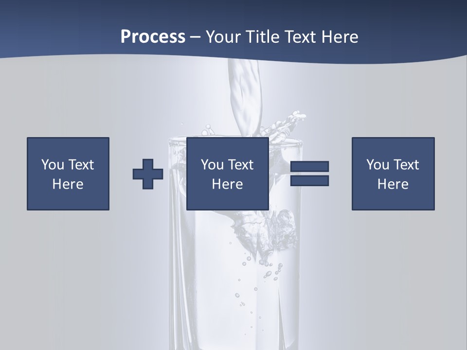 Action Shape Cold PowerPoint Template