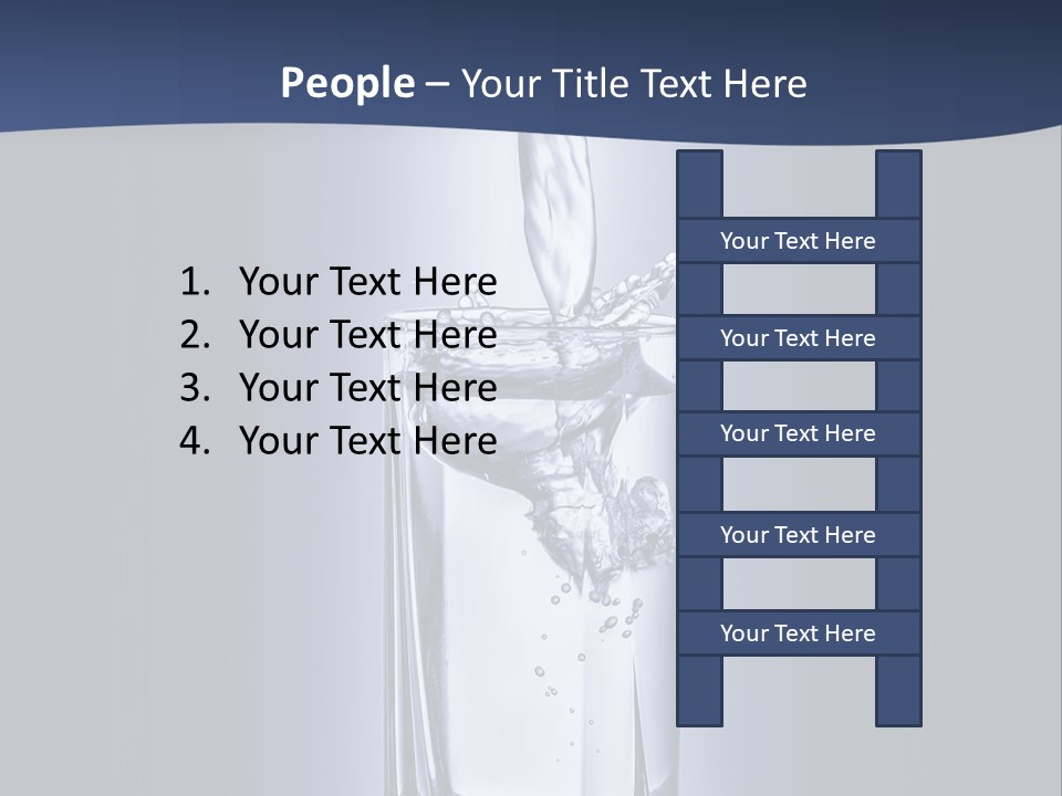 Action Shape Cold PowerPoint Template