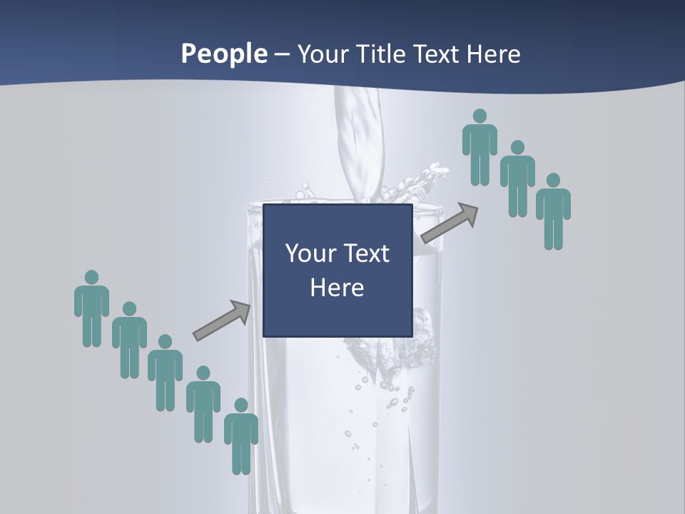 Action Shape Cold PowerPoint Template