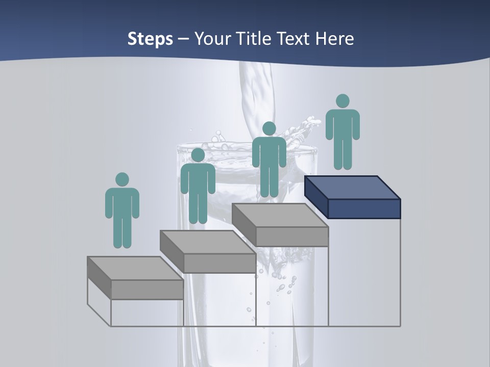 Action Shape Cold PowerPoint Template