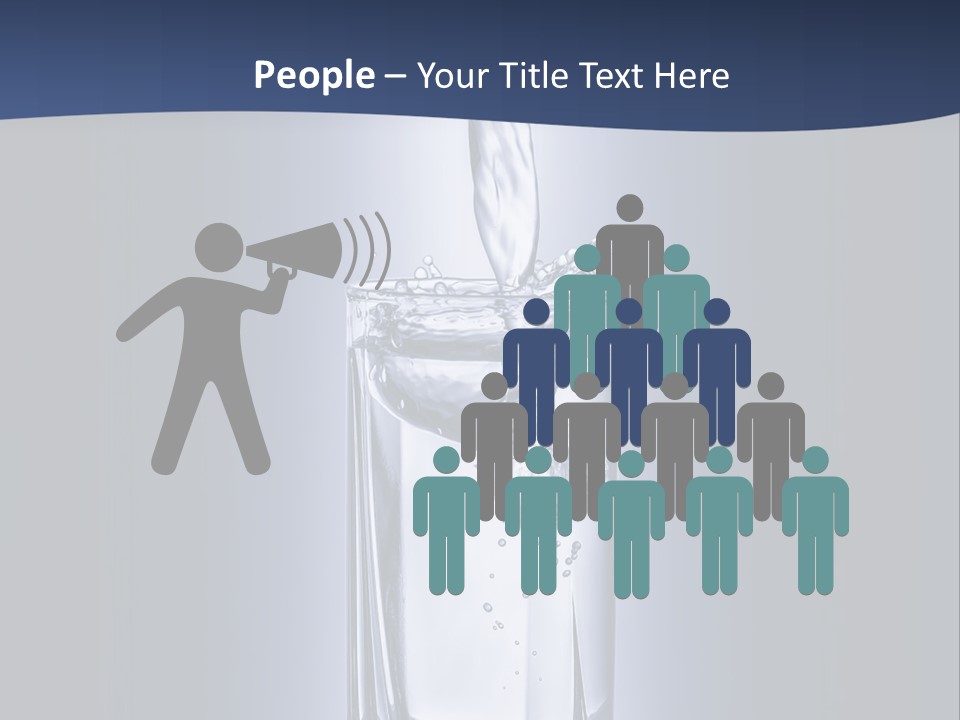 Action Shape Cold PowerPoint Template