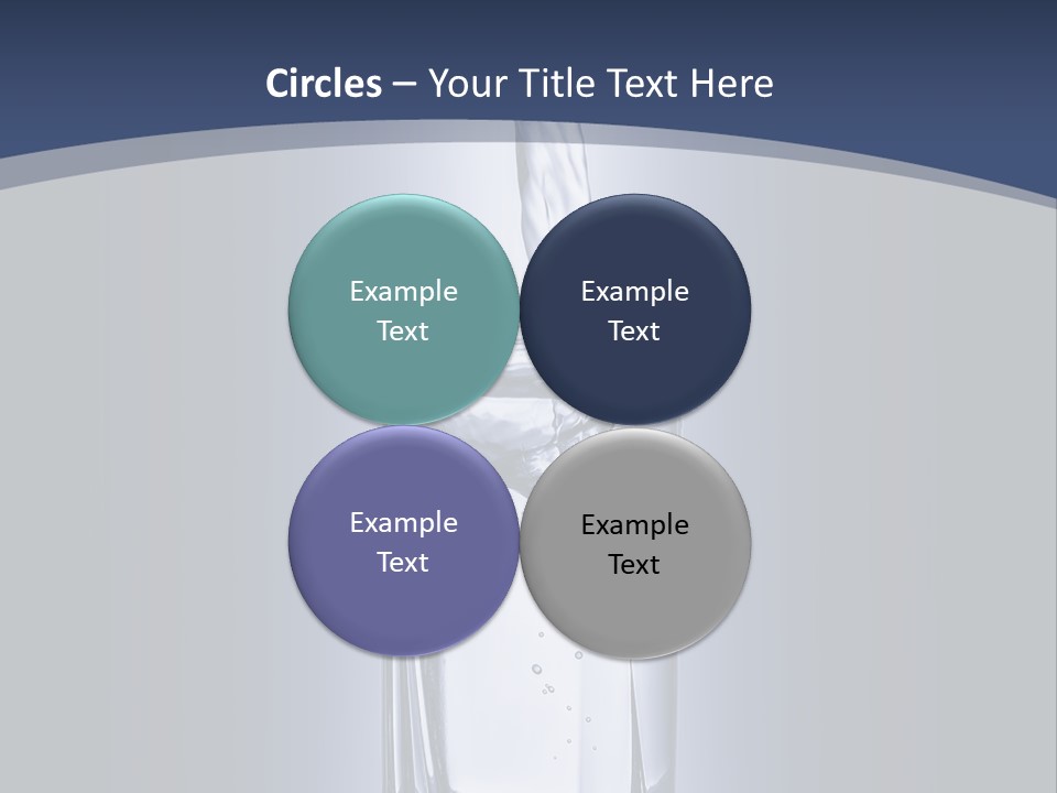 Liquid Overflowing Motion PowerPoint Template