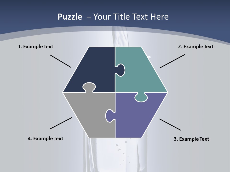 Liquid Overflowing Motion PowerPoint Template