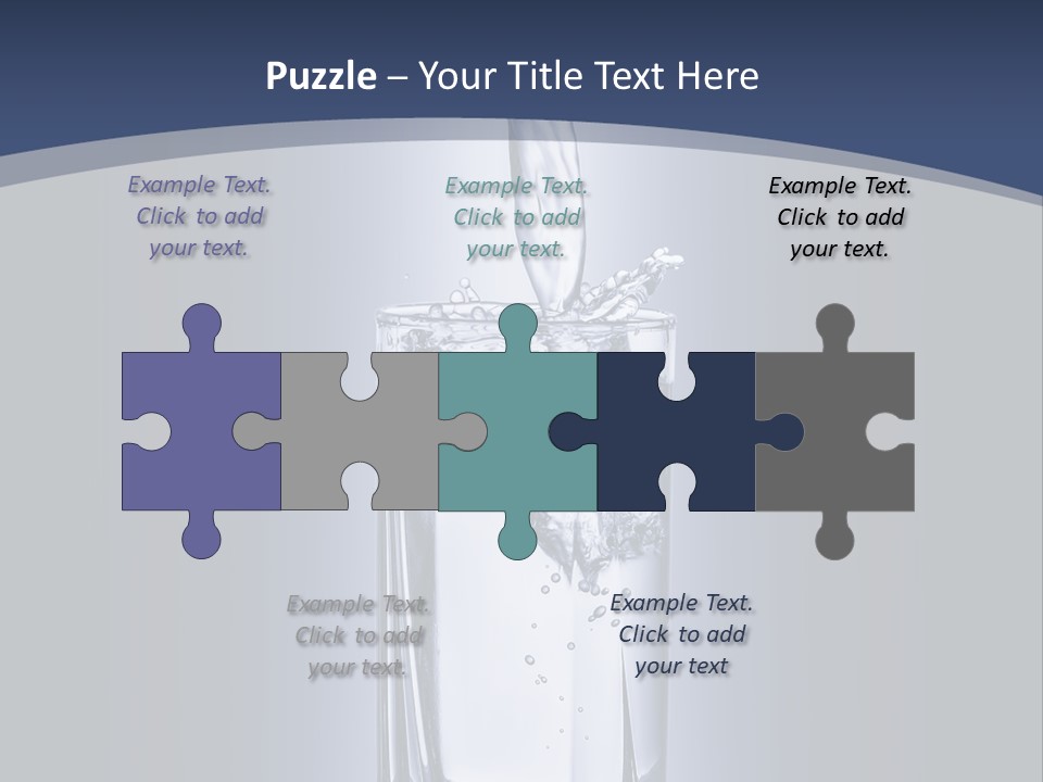 Liquid Overflowing Motion PowerPoint Template