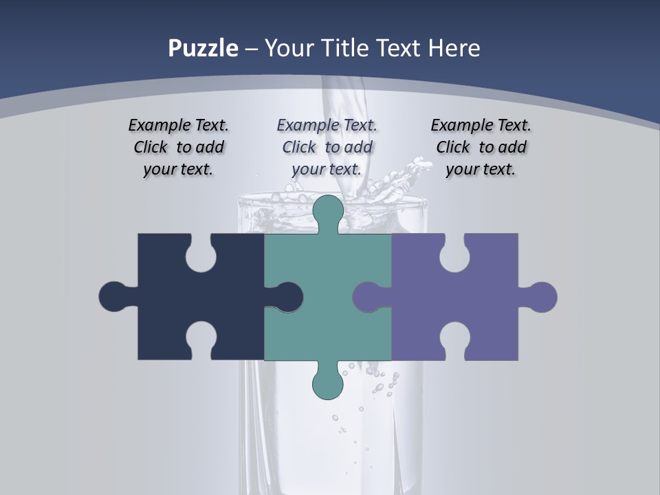 Liquid Overflowing Motion PowerPoint Template