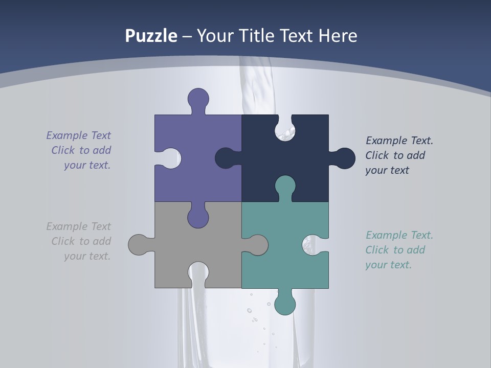 Liquid Overflowing Motion PowerPoint Template