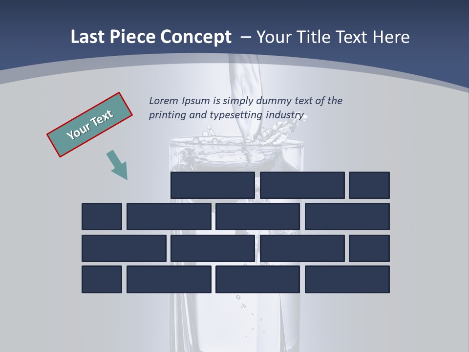 Liquid Overflowing Motion PowerPoint Template