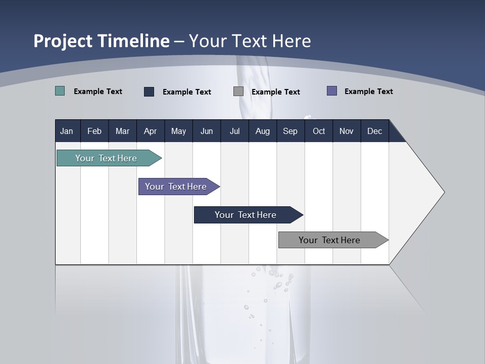 Liquid Overflowing Motion PowerPoint Template