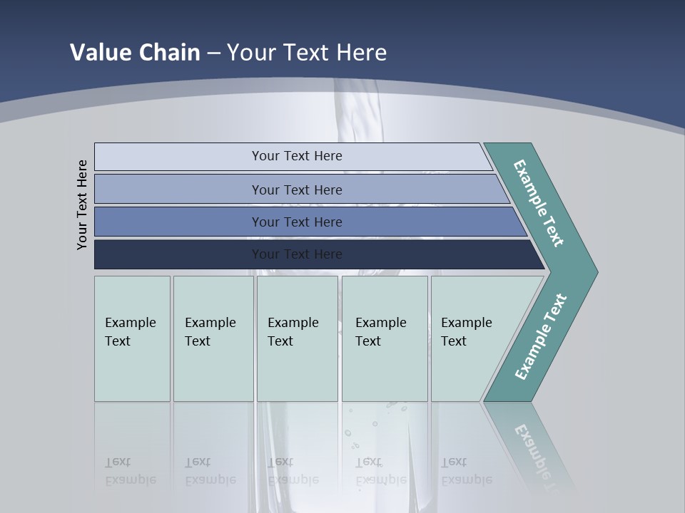 Liquid Overflowing Motion PowerPoint Template