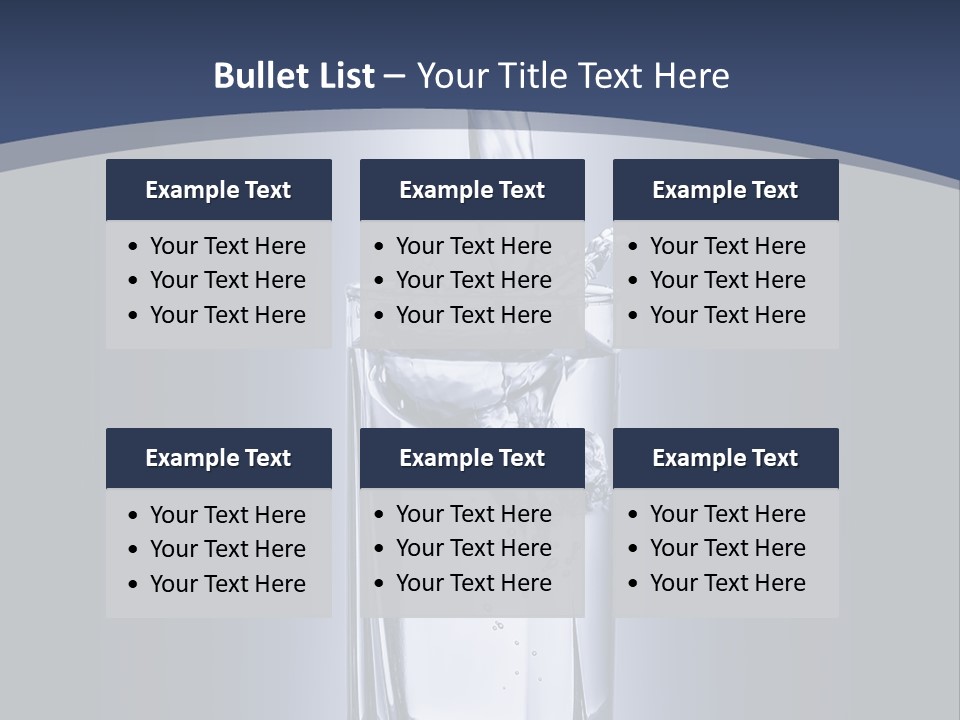 Liquid Overflowing Motion PowerPoint Template
