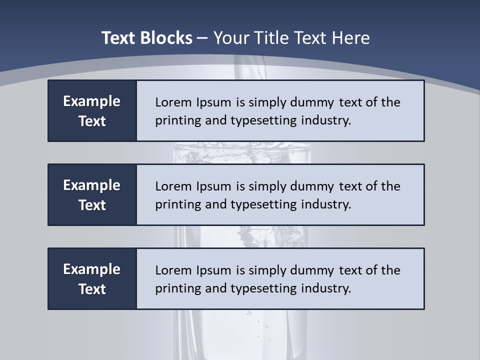 Liquid Overflowing Motion PowerPoint Template