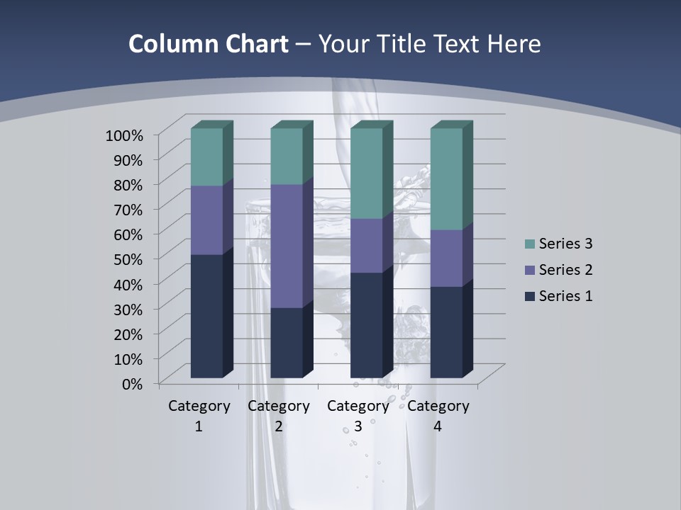 Liquid Overflowing Motion PowerPoint Template