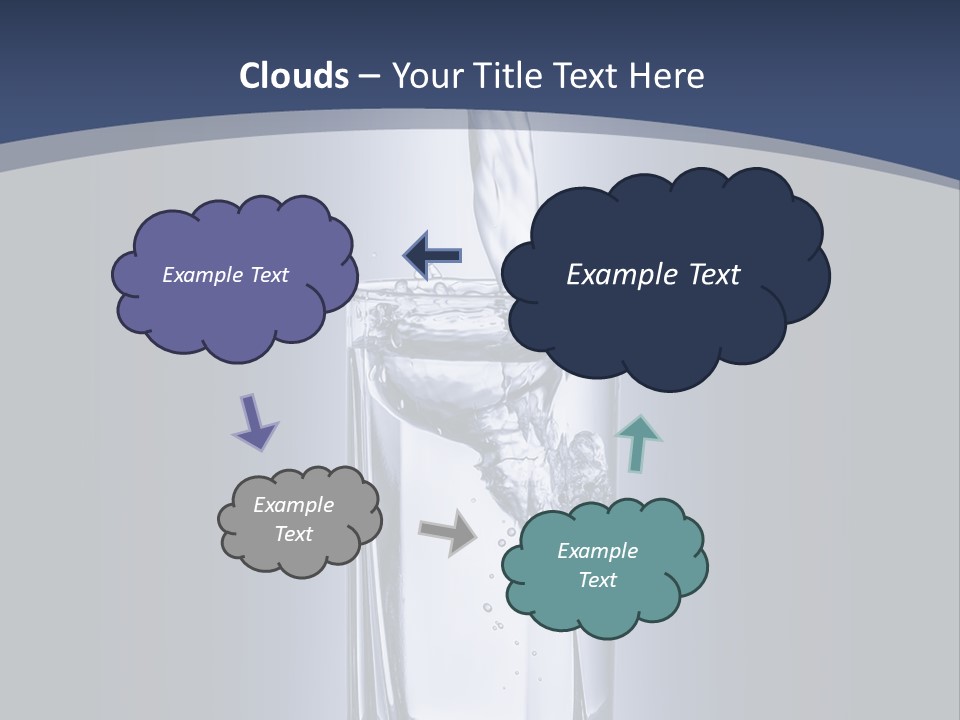 Liquid Overflowing Motion PowerPoint Template