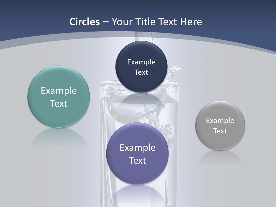 Liquid Overflowing Motion PowerPoint Template